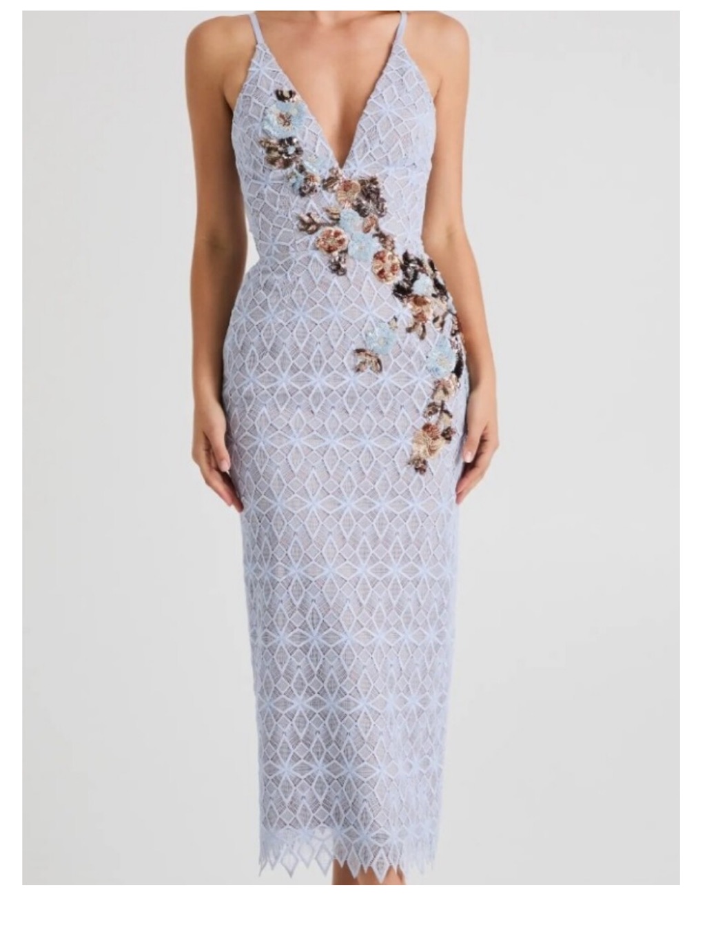 Helsi Lace Embellished Dress